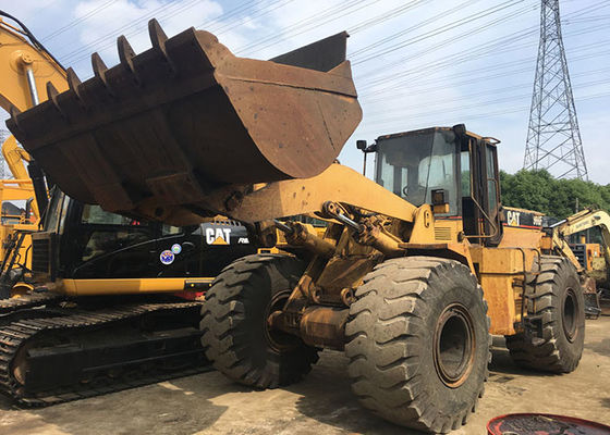 Original Used CAT Wheel Loader Front End  966F2 Diesel Engine 1998
