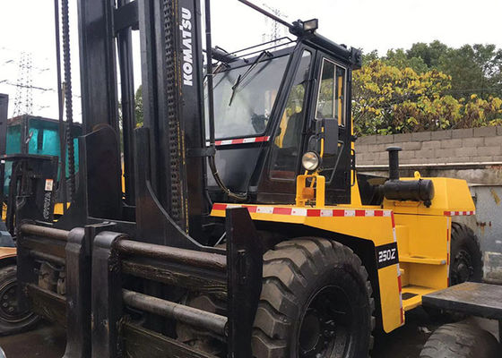 Komatsu Fd250z Second Hand Forklifts , 25T Used Forklift Heavy Duty