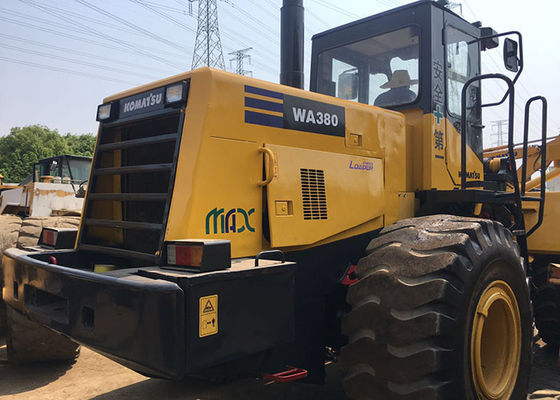 Original Japan Made Used Komatsu Wheel Loader WA380-3 With New Tyres Bucket