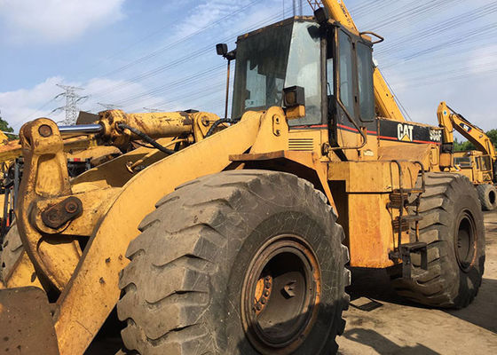 Original Used CAT Wheel Loader Front End  966F2 Diesel Engine 1998