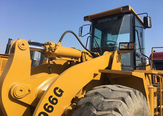 Front End Used CAT Wheel Loader 966G Origin Japan For Construction Works