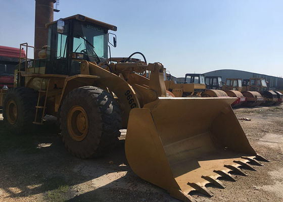 Front End Used CAT Wheel Loader 966G Origin Japan For Construction Works
