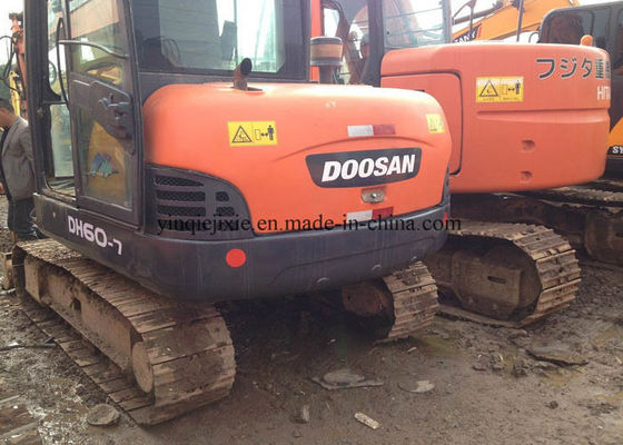 Daewoo / Doosan DH60 Used Crawler Excavator With Low Working Hours