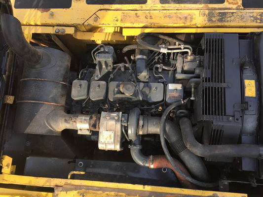 Japan Origin Second Hand Komatsu PC200-7 Excavator Heavy Duty Yellow Color