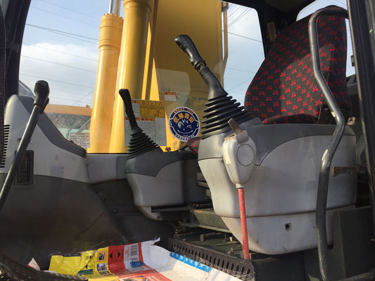 Japan Origin Second Hand Komatsu PC200-7 Excavator Heavy Duty Yellow Color