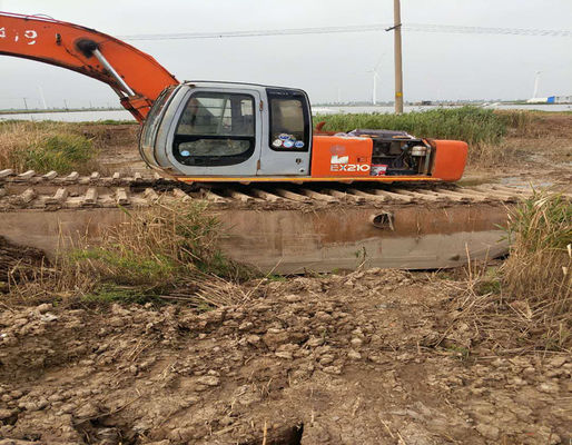 5.5km/H Crawler 2000kg EX210 Used Komatsu Excavator
