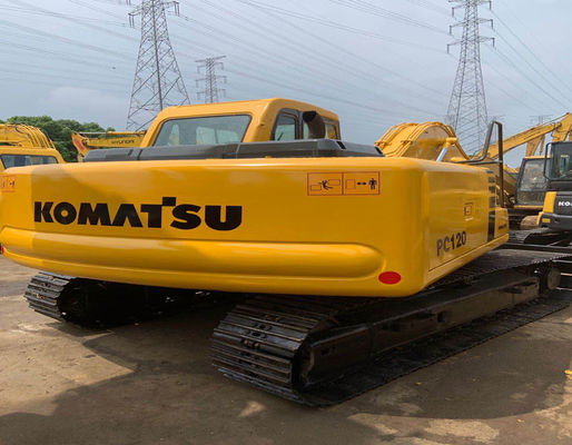 0.5m3 Bucket 2016 Year PC120 5.5km/H 2nd Hand Excavators
