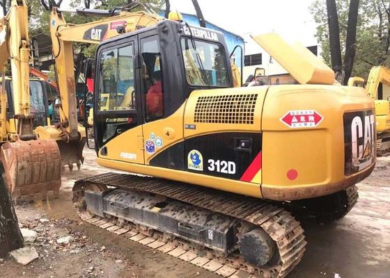 312D hydraulique rationalisé 0.6M3 a employé CAT Excavators